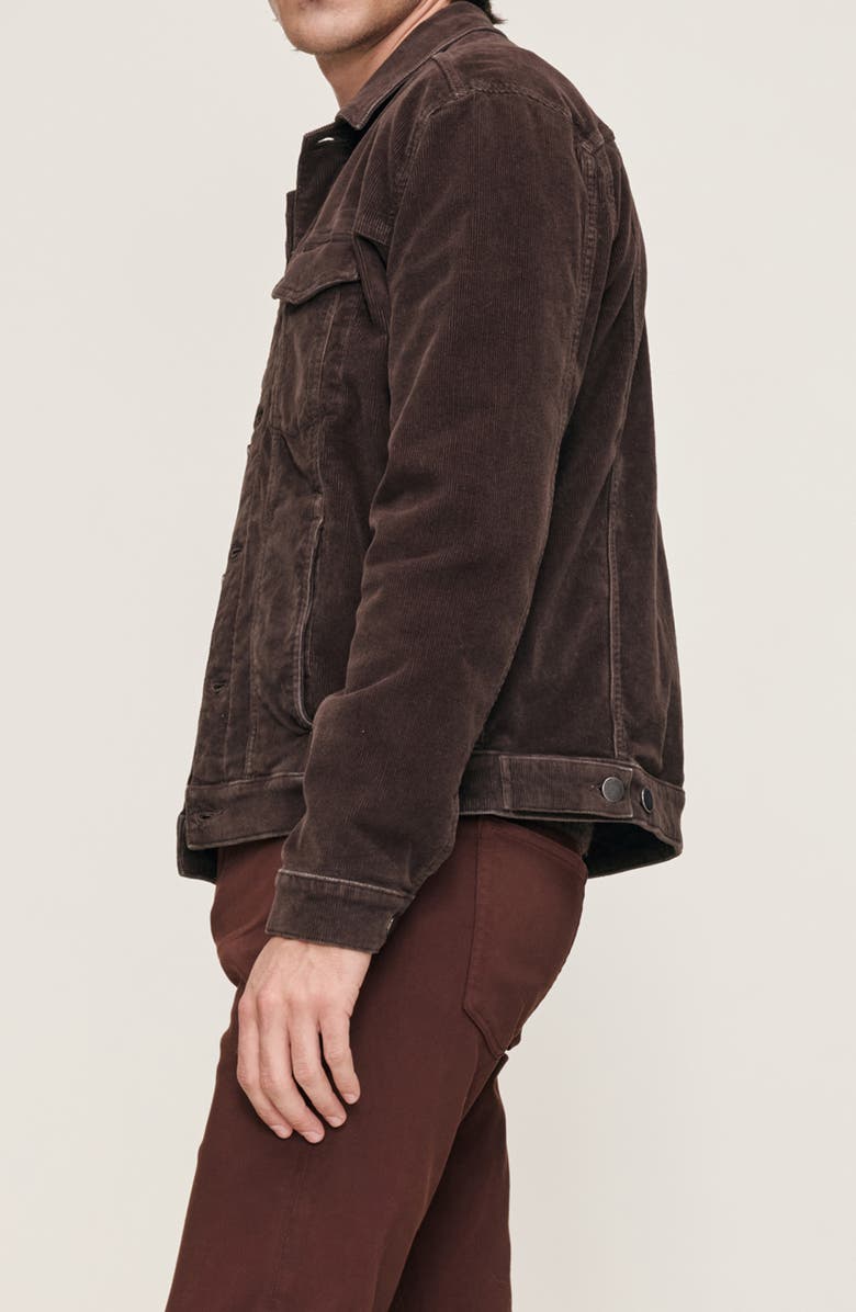 DL1961 Vaughn Corduroy Trucker Jacket, Alternate, color, Meteorite