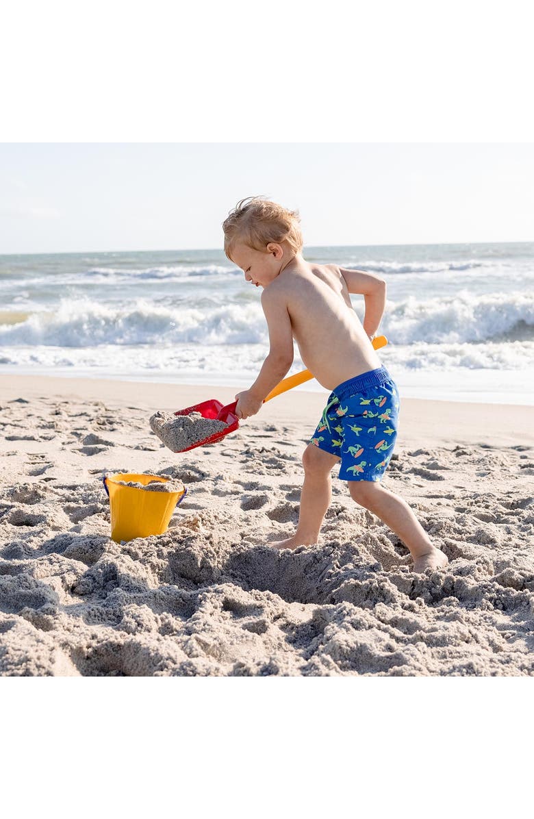 SPIELSTABIL Toddler Heavy Duty Beach Toys - Flat Beach Shovel, Kids Beach Essential and Durable Outdoor Toy for 2.5 Years & Up, Made in Germany, Alternate, color, Red Multi