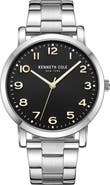 Kenneth Cole Classic 3-Hand Bracelet Watch, 43mm