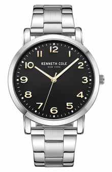 Kenneth Cole Classic 3-Hand Bracelet Watch, 43mm