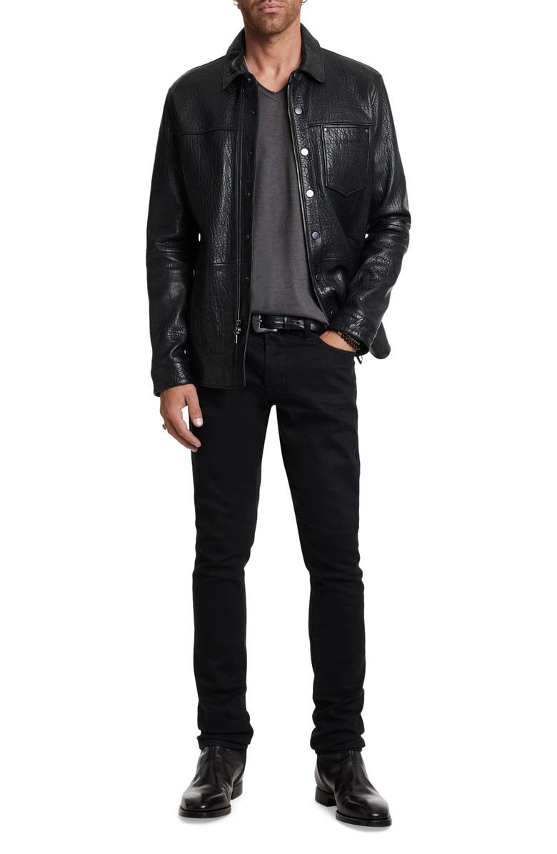 John Varvatos Miles Slub Organic Cotton T-Shirt, Alternate, color, 