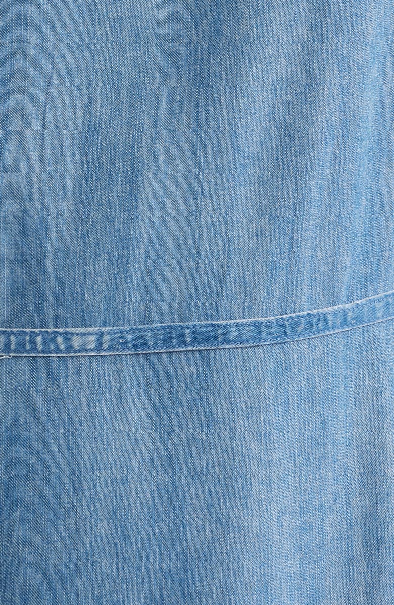 beachlunchlounge Zendaya Sleeveless Dress, Alternate, color, Medium Wash