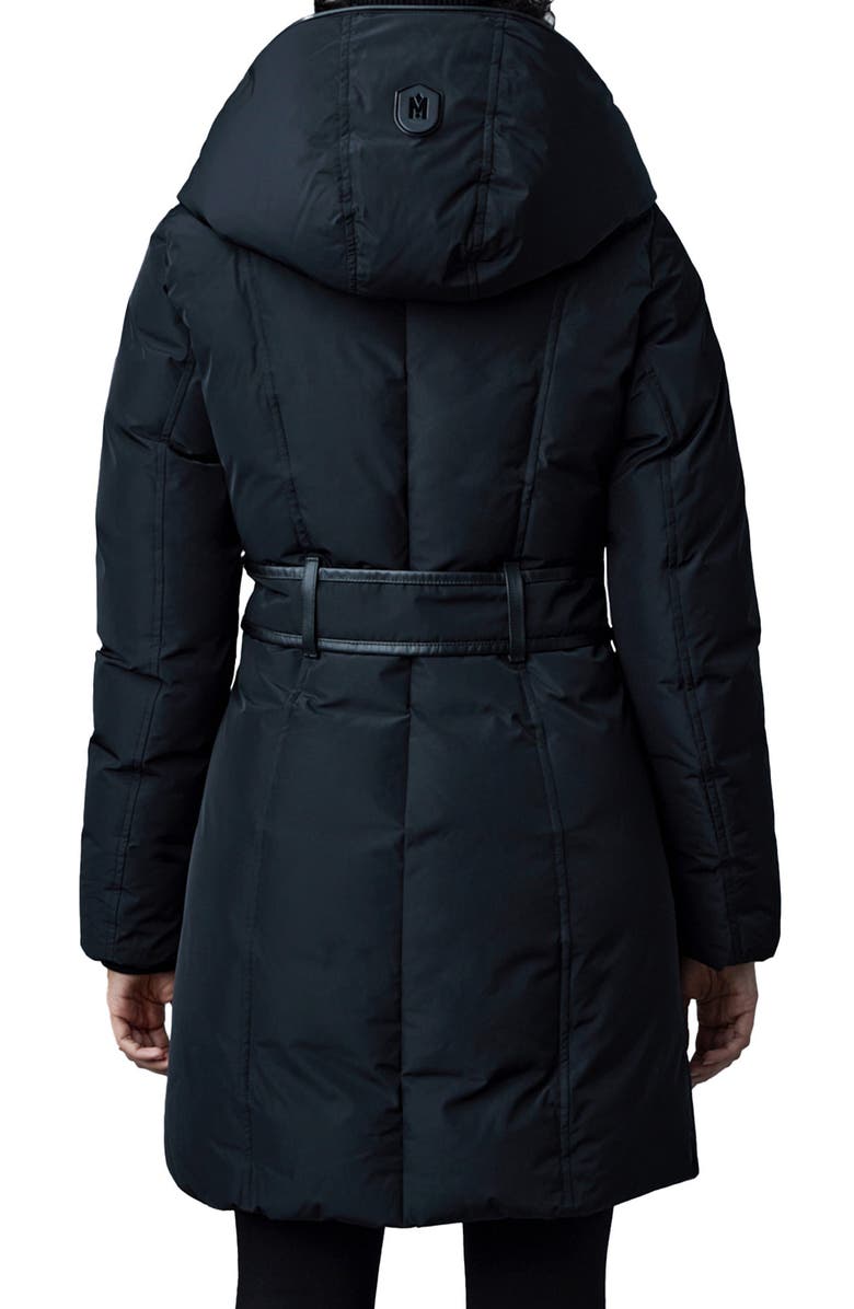 Mackage Kay Water Resistant Down Coat, Alternate, color, Black