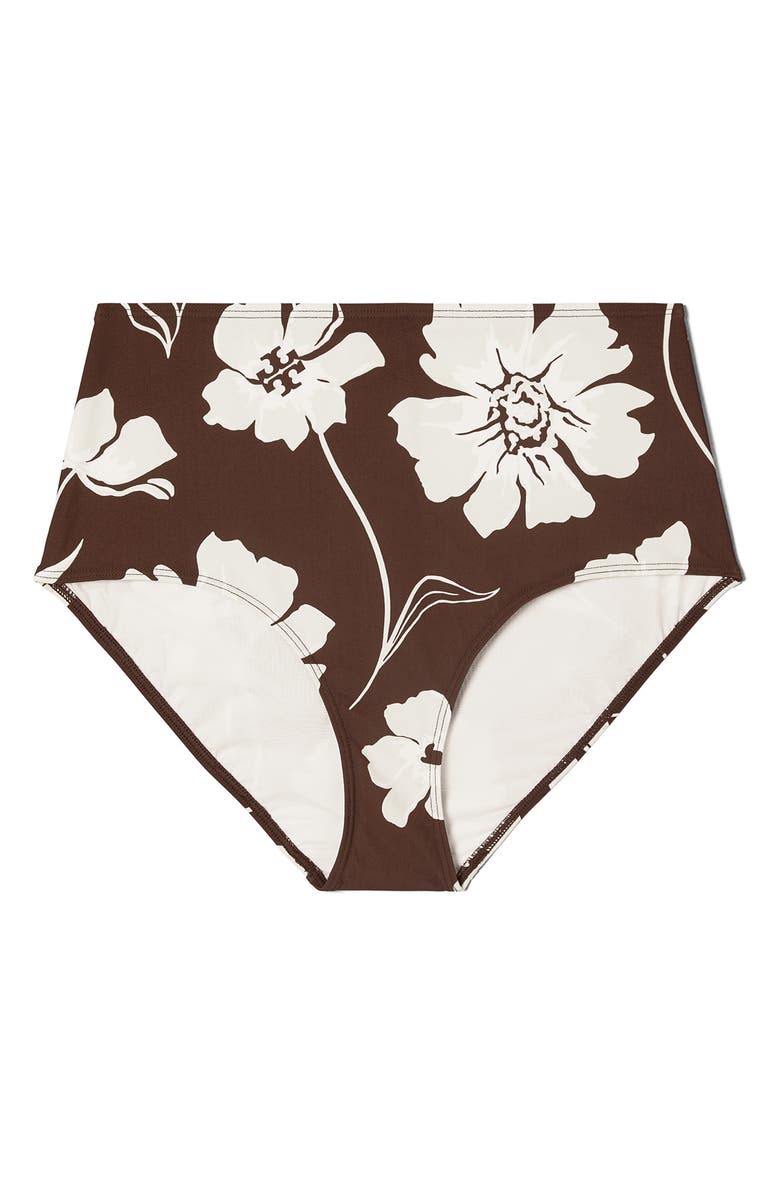 Tory Burch High Waist Floral Bikini Bottoms, Main, color,