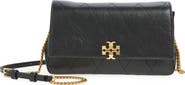 Tory Burch Charlie Quilted Leather Wallet on a Chain
