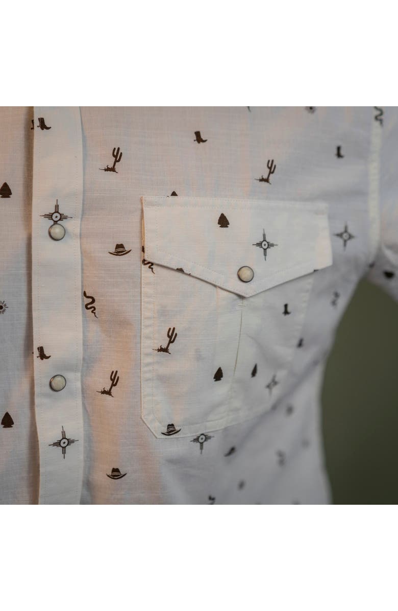Mountain Khakis Rodeo Printed Short Sleeve Woven Shirt, Alternate, color, 