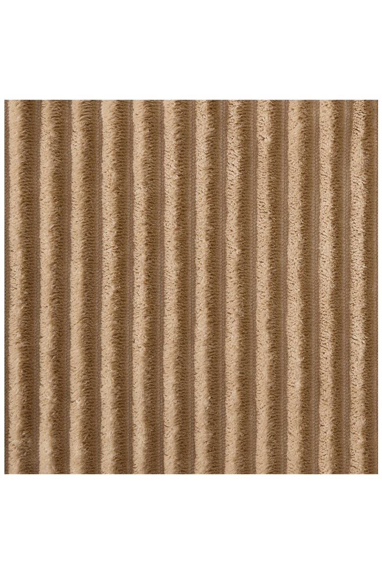 Mountain Valley Ribbed Plush Heated Blanket, Alternate, color, MEDIUM / DARK BROWN