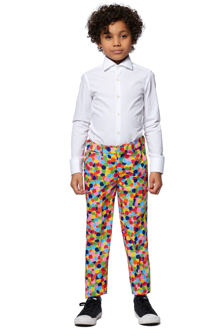 Confetteroni Two-Piece Suit with Tie, Alternate, color, MISCELLANEOUS