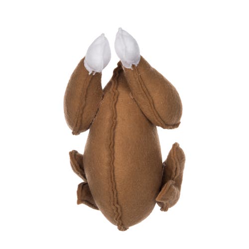 Transpac Plush Turkey Decor In Brown