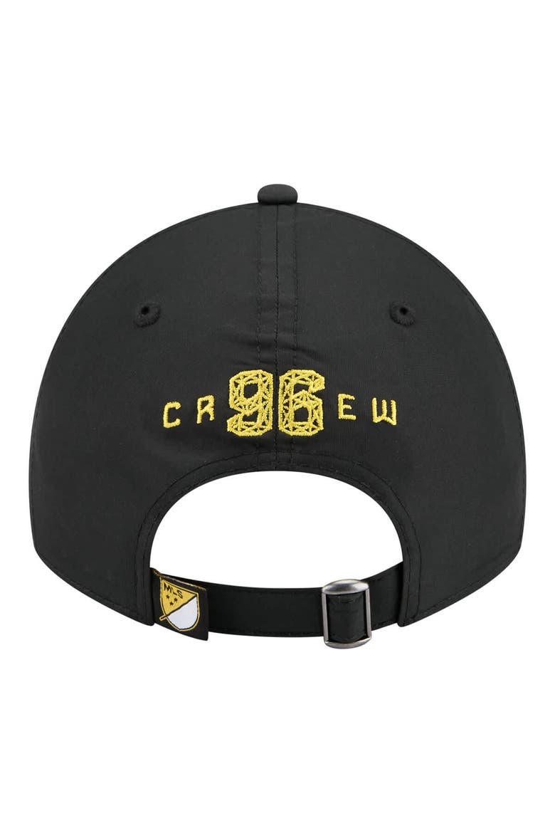 Men's New Era Black Columbus Crew 2026 Jersey Hook 9TWENTY Adjustable Hat, Alternate, color, Black