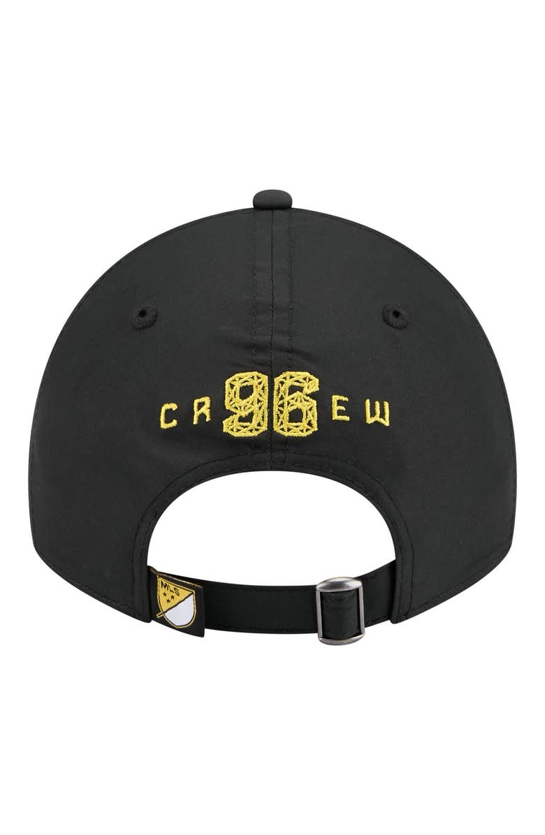 New Era Men's New Era Black Columbus Crew 2026 Jersey Hook 9TWENTY Adjustable Hat, Alternate, color, Black