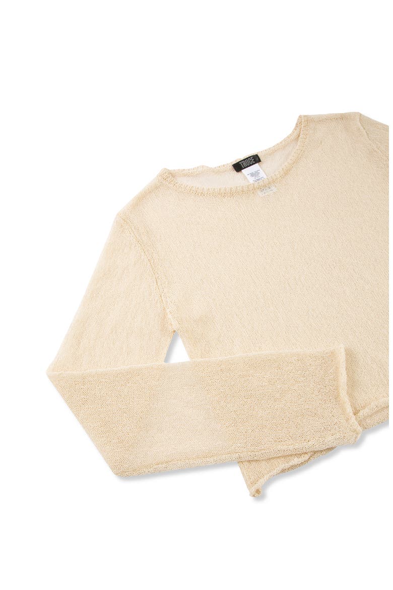 Kids' Long Sleeve Knit Top & Tank Set, Alternate, color, KHAKI