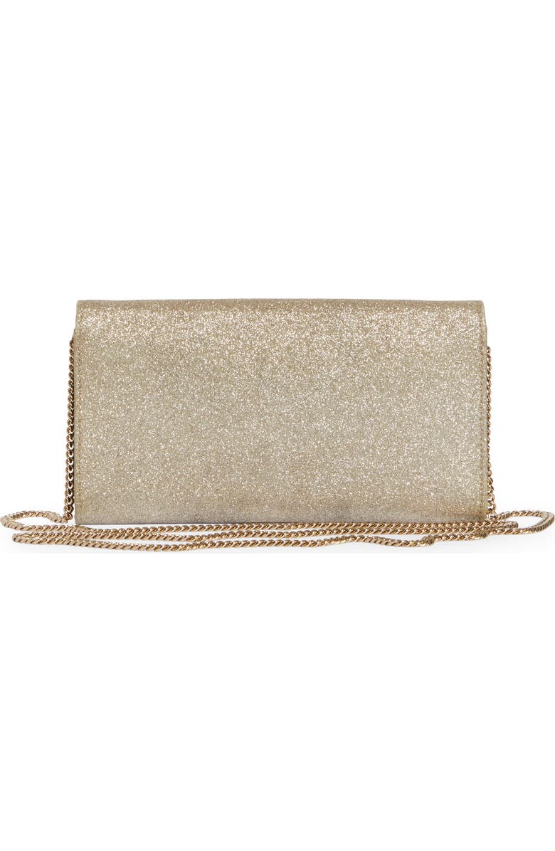 Jimmy Choo Emmie Dusty Glitter Clutch, Alternate, color,