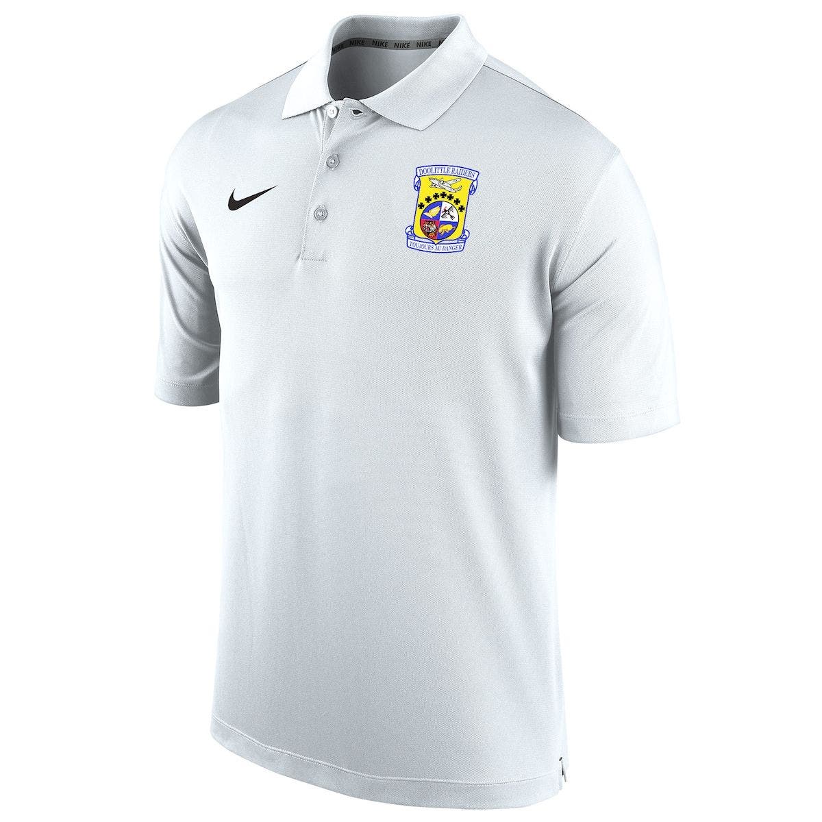 Men's Nike  White Air Force Falcons Rivalry Intensity Polo - image 2