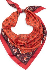 BCBGeneration Block Print Triangular Scarf