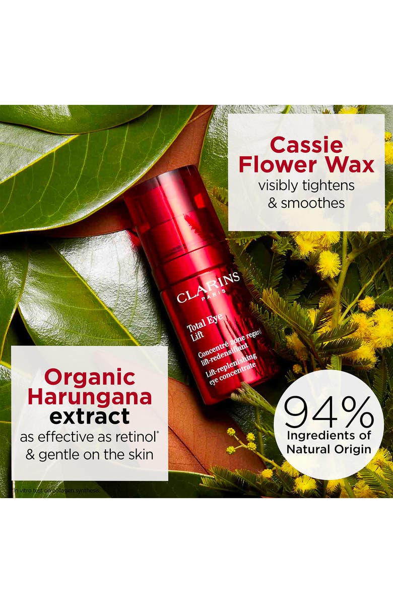 Clarins Total Eye Lift Firming & Smoothing Anti-Aging Eye Cream Duo $184 Value, Alternate, color, 