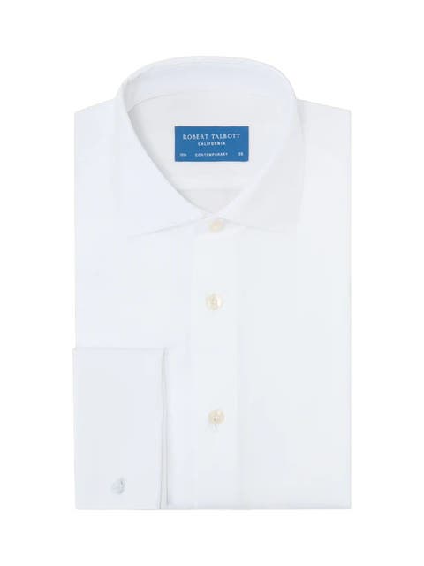Reynolds Pique Bib Formal Shirt in Contemporary Fit