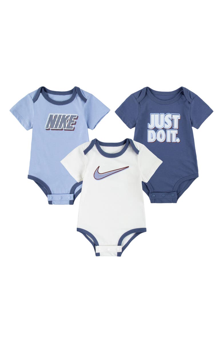 Nike Kids' Fast Ball Bodysuit - Pack of 3, Main, color,