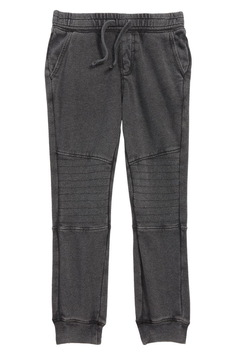 Kids' Moto Jogger Pants, Main, color, BLACK
