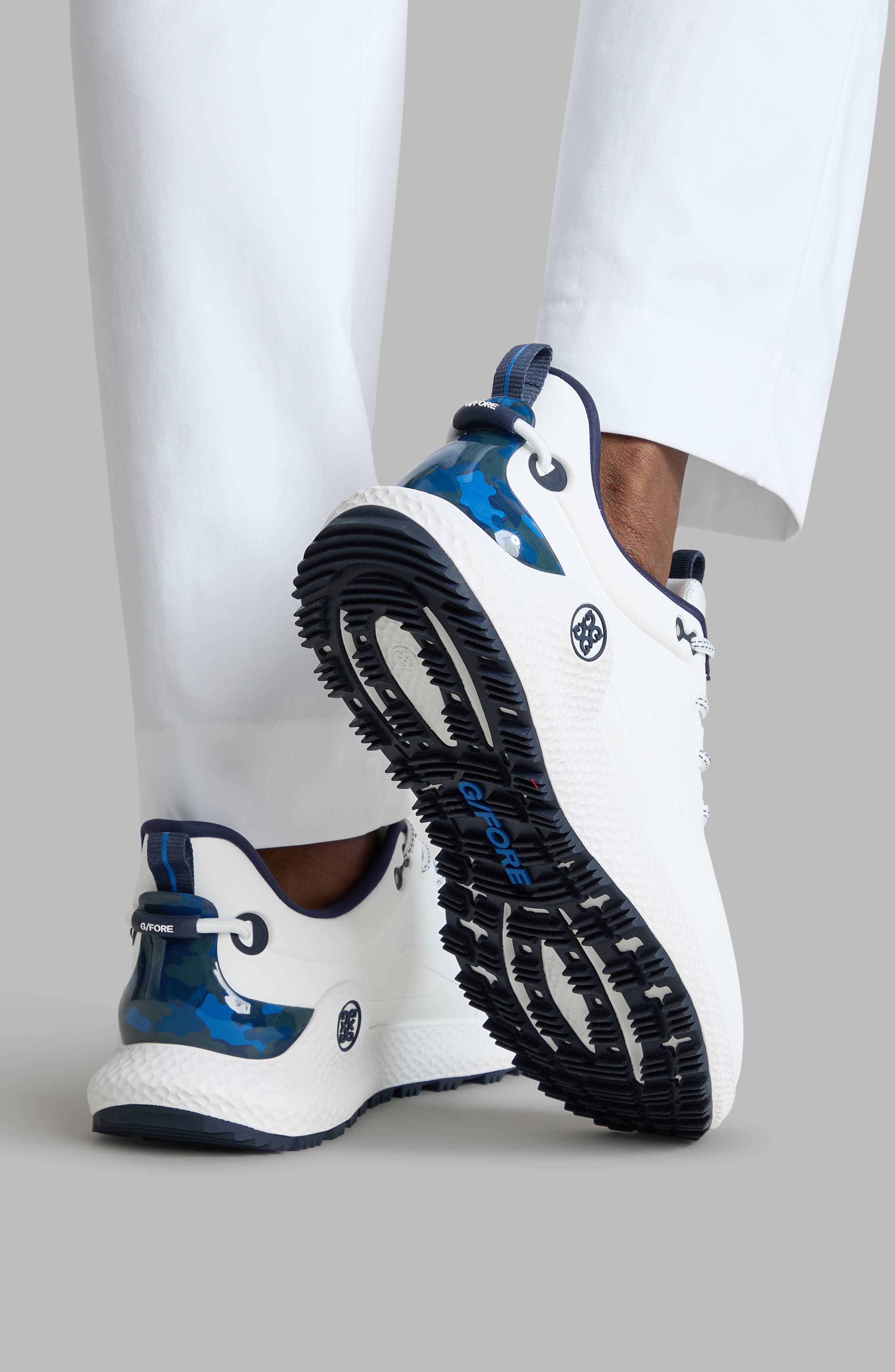 MG4+ O2 G/LOCK Golf Shoe, Alternate, color, SNOW/ TWILIGHT
