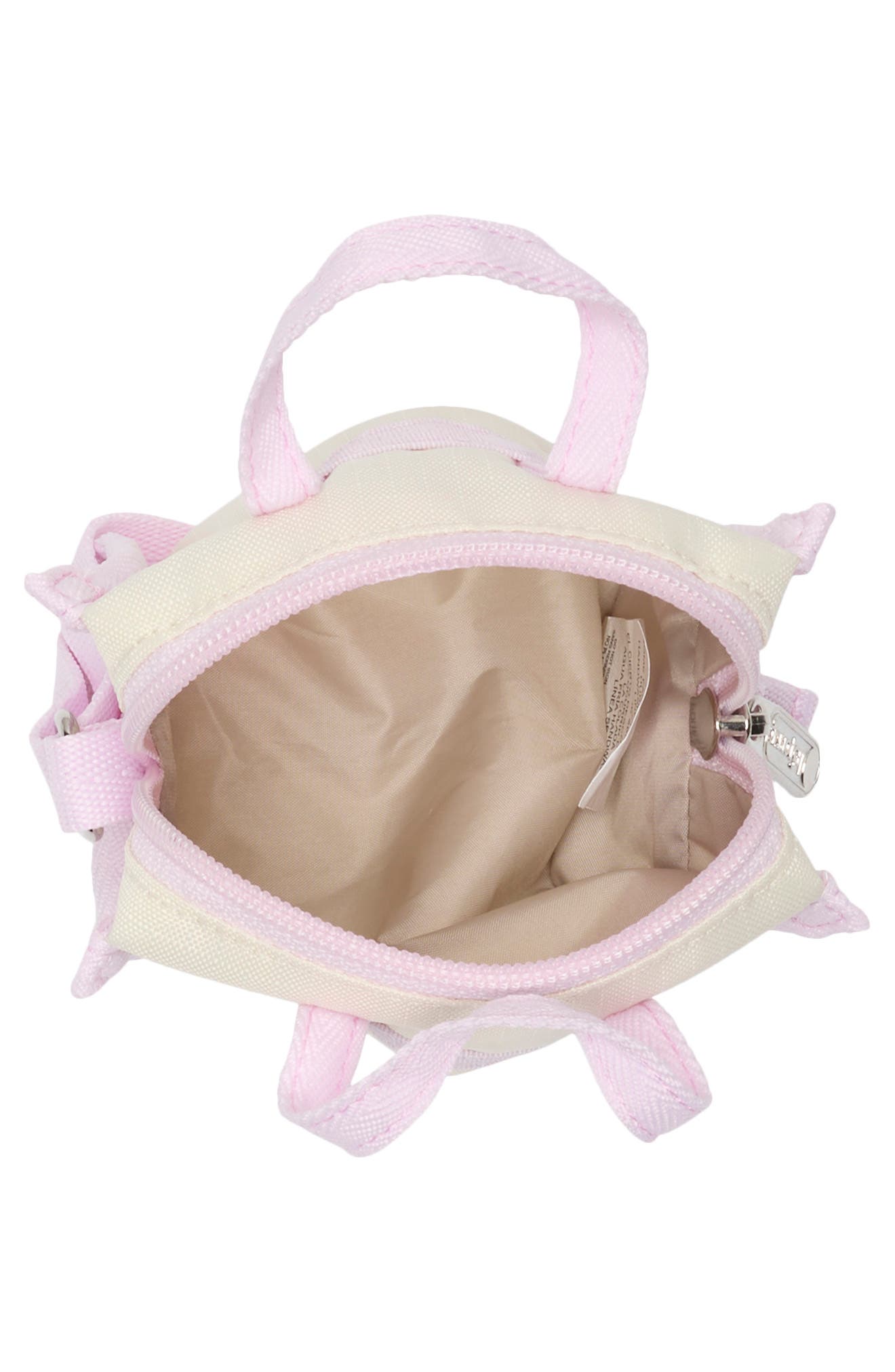 Micro Crossbody Bag, Alternate, color, MERINGUE/ PALE PINK