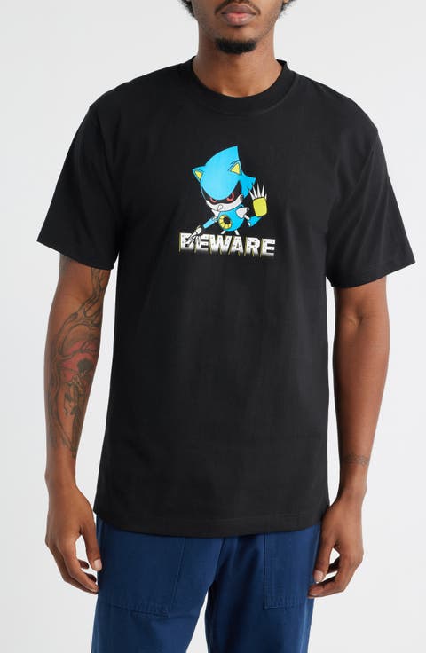 x Sonic Metal Sonic Cotton Graphic T-Shirt