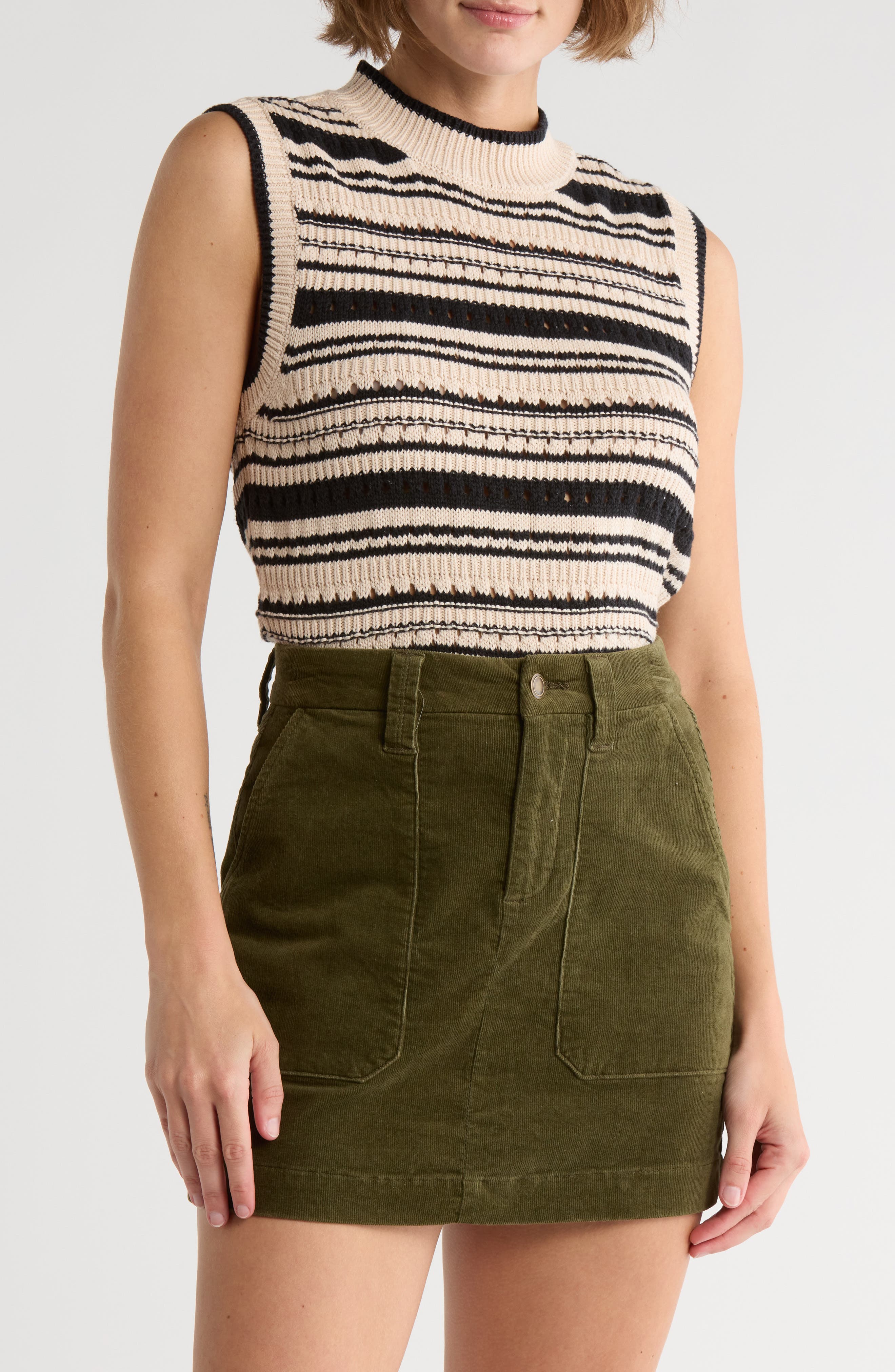 Sanctuary Cotton Sweater Vest