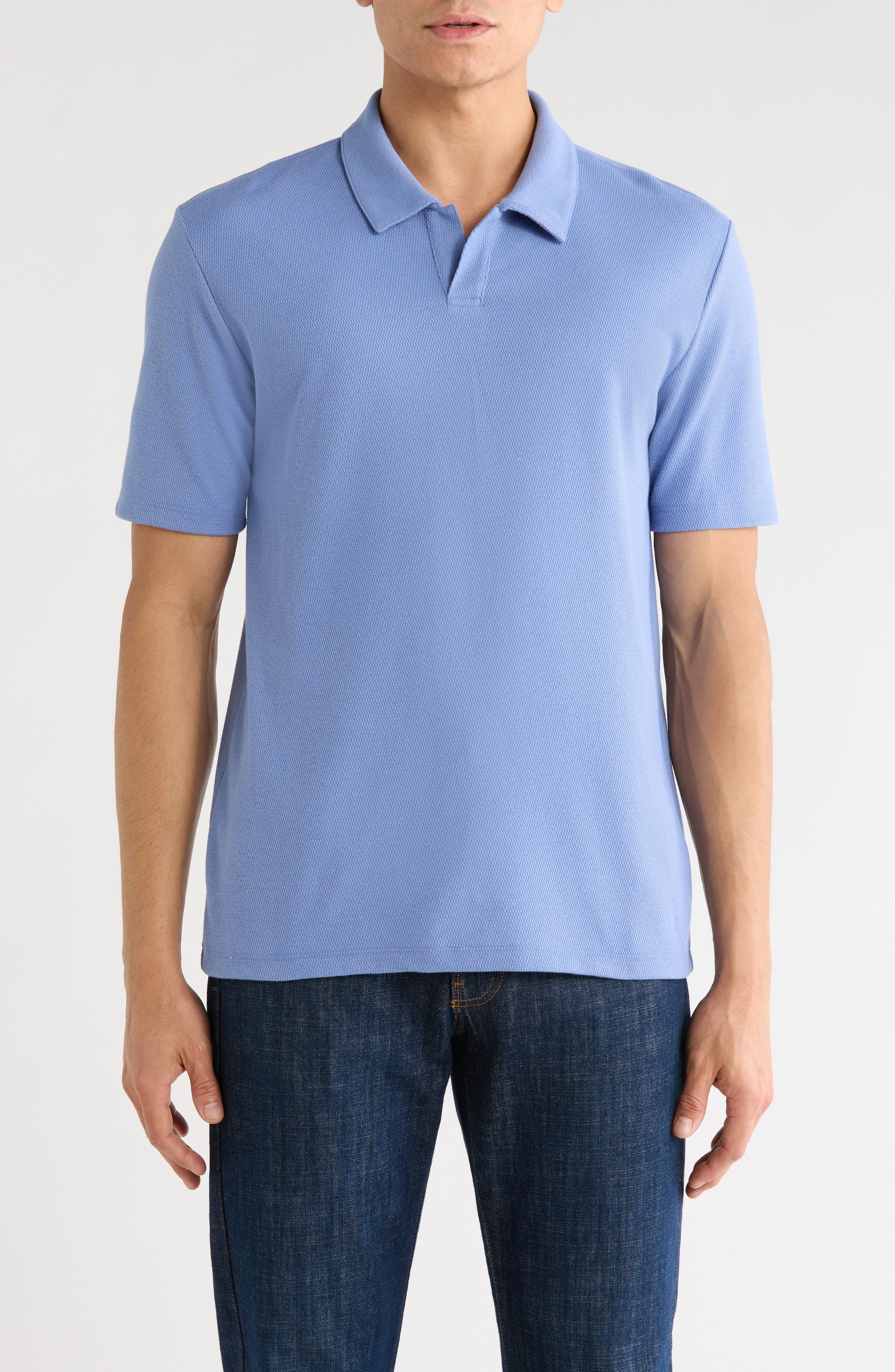 Vince Johnny Collar Piqué Polo