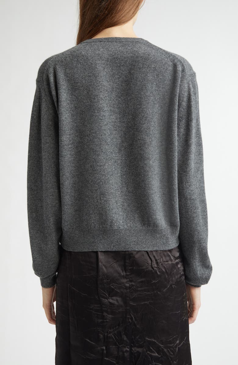 NACKIYÈ Seashell Cashmere Cardigan, Alternate, color, Smoke Mayfair