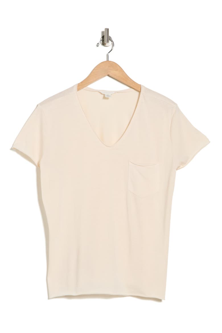 Rolled Burnout T-Shirt, Alternate, color, BEIGE RAINY DAY