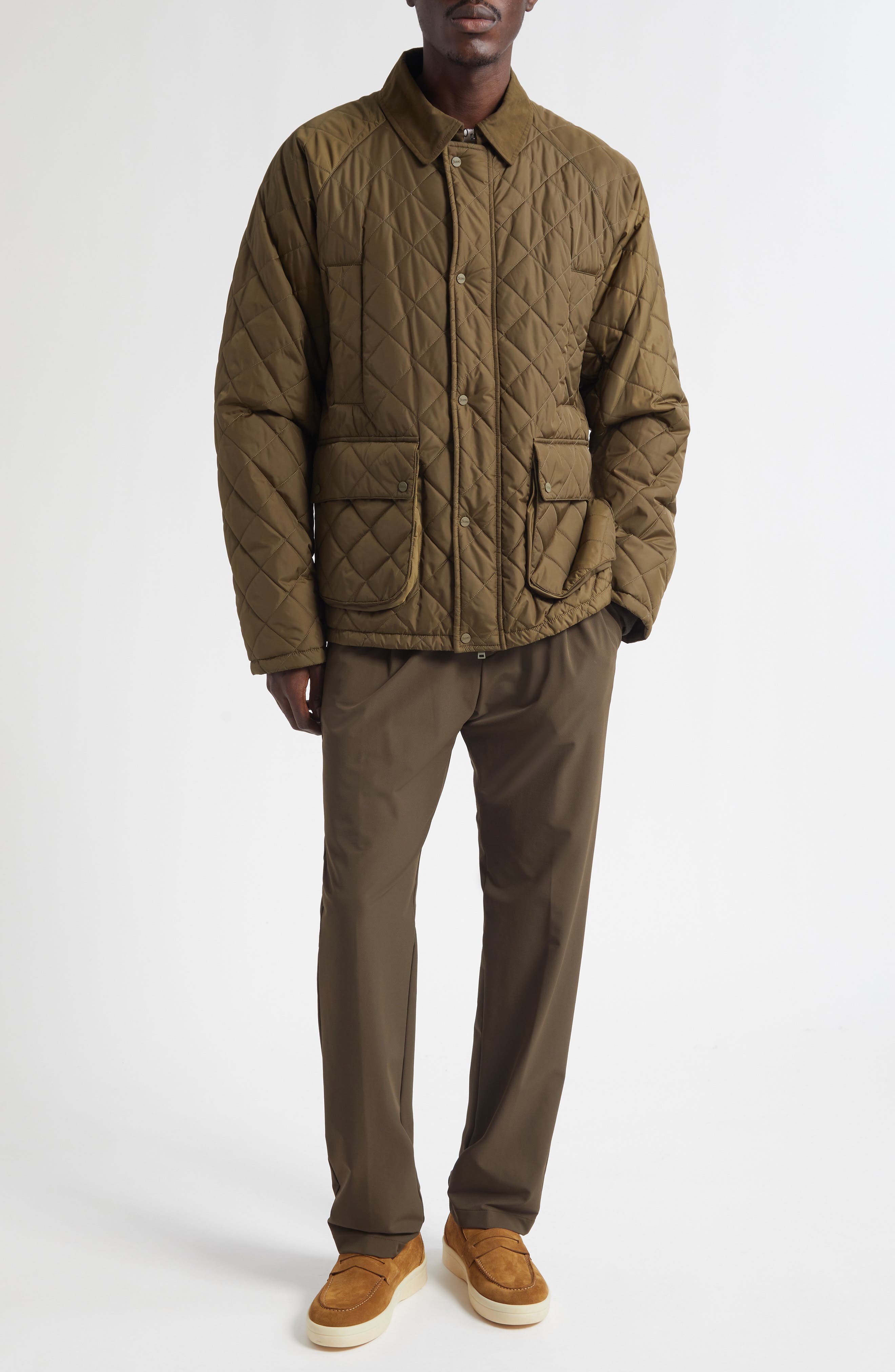 Quilted Matte Barn Jacket - image 2