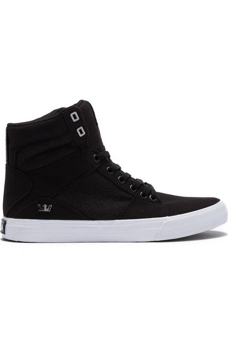 Supra Aluminum Mid Top Sneaker, Alternate, color,