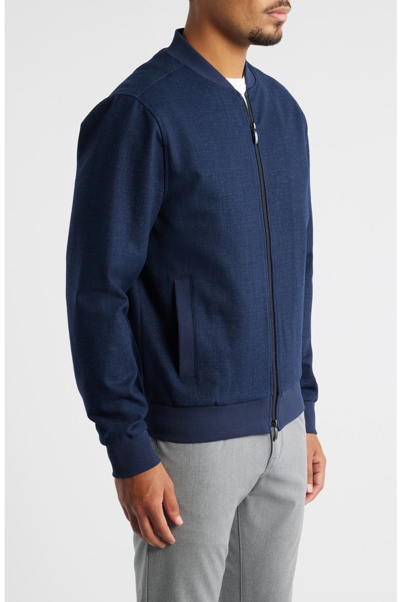Henrik Lightweight Baseball Jacket, Alternate, color, NAVY