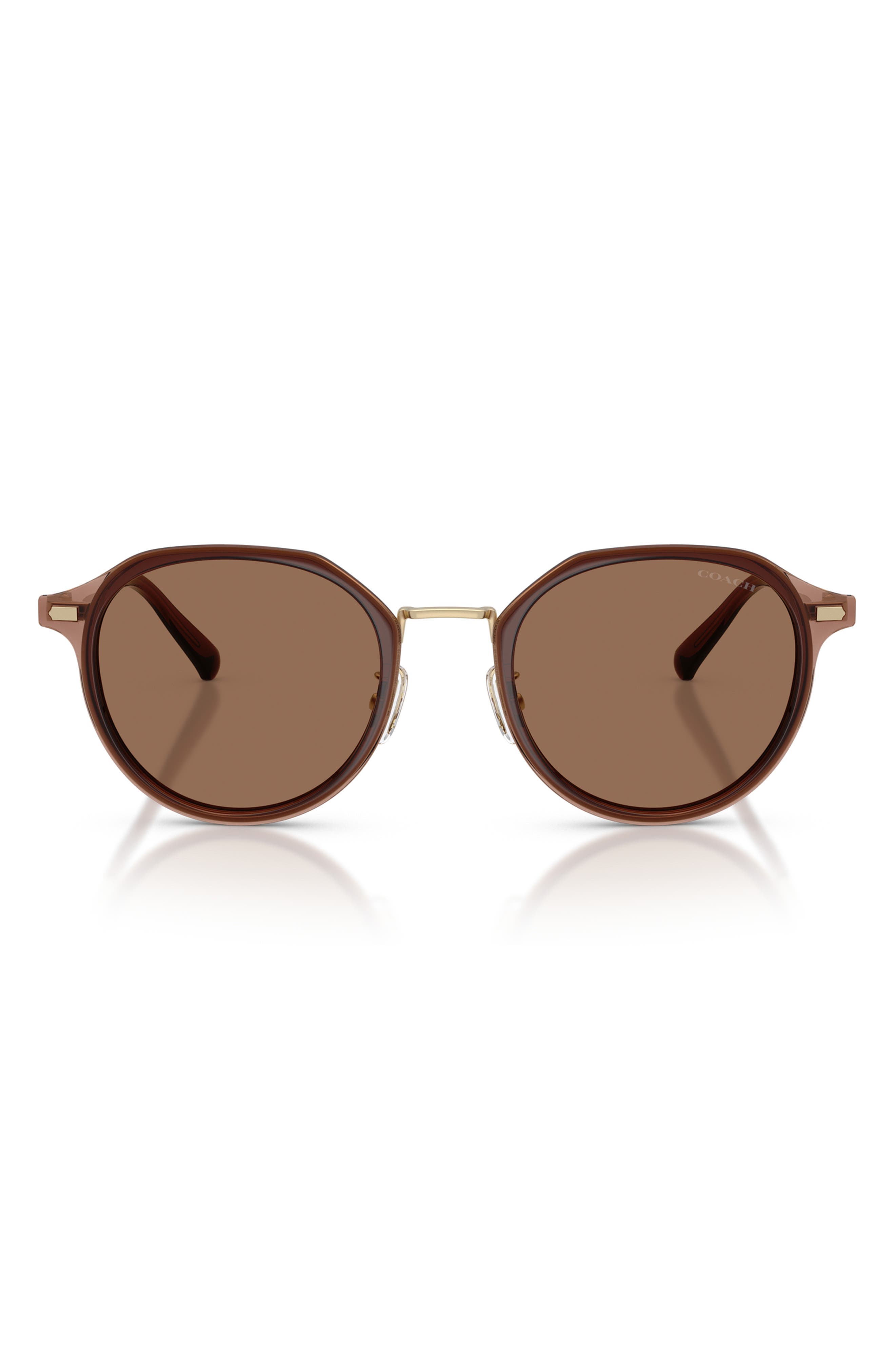 SATIN LIGHT GOLD / BROWN SOLID