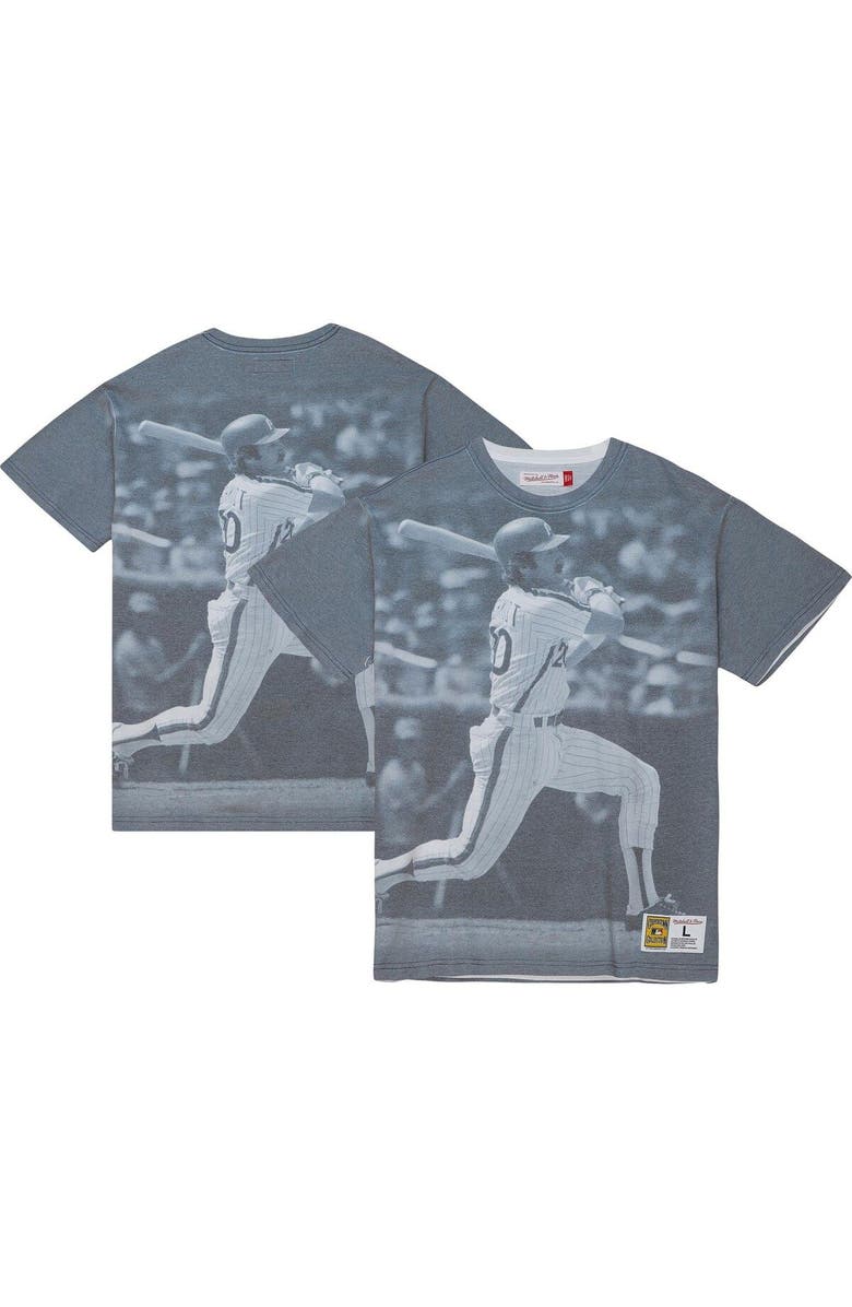 Mitchell & Ness Men's Mitchell & Ness Mike Schmidt Philadelphia Phillies Cooperstown Collection Highlight Sublimated Player Graphic T-Shirt, Main, color, White