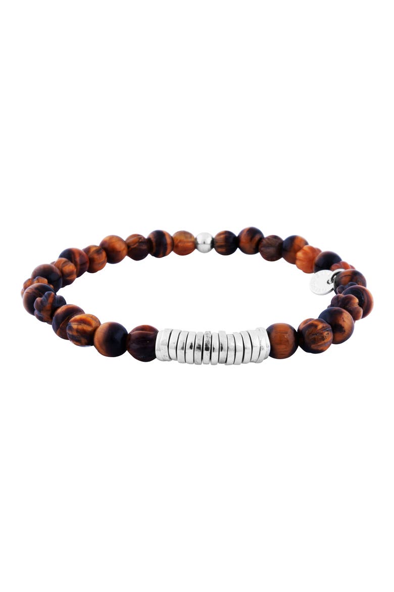 Bead Bracelet, Main, color, TIGER EYEDNU