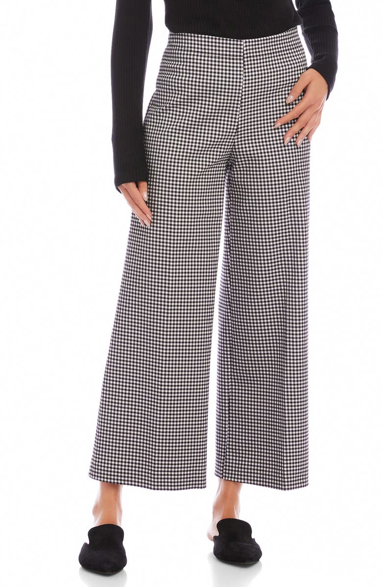 Karen Kane Crop Wide Leg Pants, Main, color, 