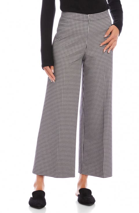 Crop Wide Leg Pants