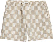 RIZORT Andrew Check Cotton Shorts