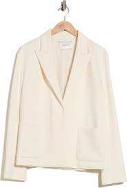 Longchamp Notched Lapel Blazer