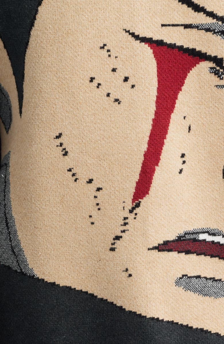 VERYRARE Shisui Eyebleed Graphic Crewneck Sweater, Alternate, color, Blue Multi