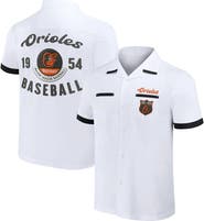 Darius Rucker Collection by Fanatics Men's Darius Rucker Collection by Fanatics  White Baltimore Orioles Bowling Button-Up Shirt