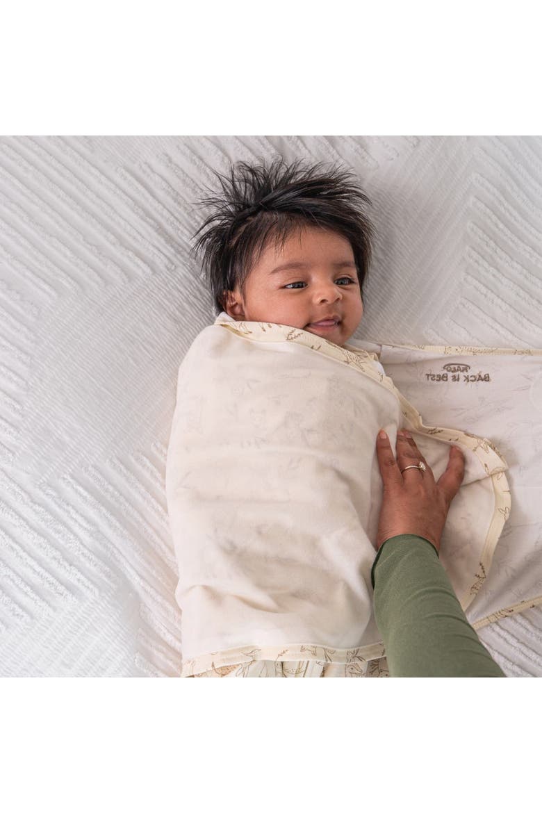 100% Cotton 1.5 TOG Sleepsack Swaddle, 3-Way Adjustable Wearable Blanket, Alternate, color, Lullaby Forest