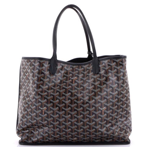 Anjou Reversible Tote Coated Canvas PM