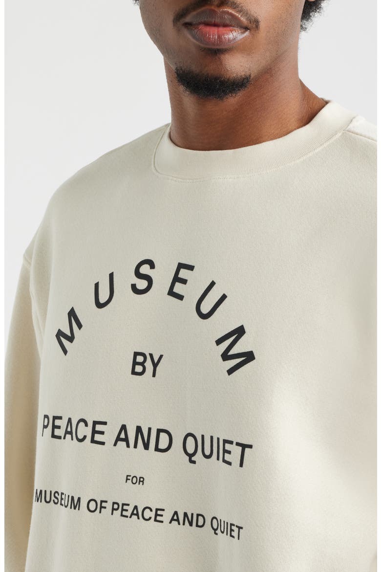 Logo Sweatshirt, Alternate, color, BONE