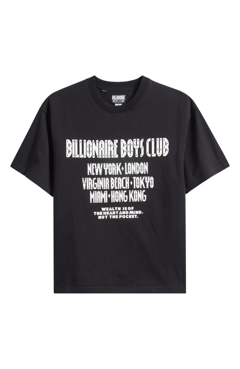 Billionaire Boys Club BB Club Boxy Fit Cotton Graphic T-Shirt, Main, color, Black