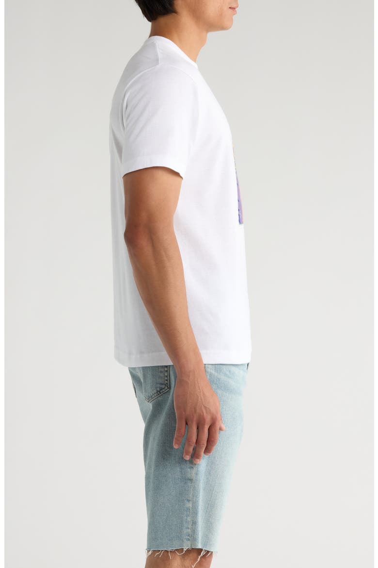 Spray Layer Graphic T-Shirt, Alternate, color, WHITE