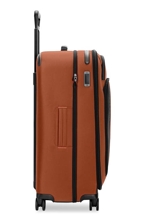 Briggs & Riley Large Zdx 29-inch Expandable Spinner Packing Case In Brown
