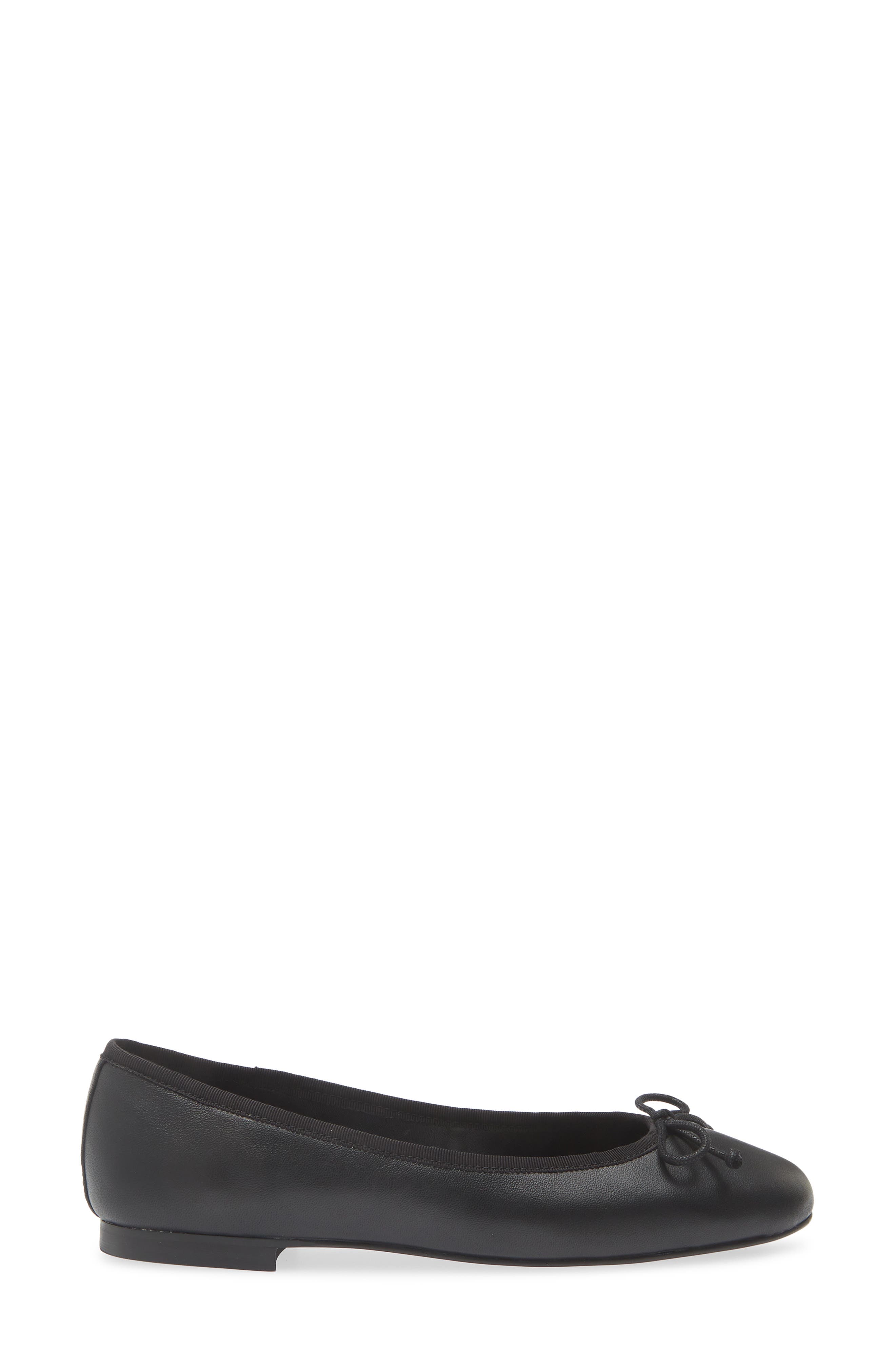 Tony Bianco Comma Ballet Flat, Alternate, color, Black Nappa