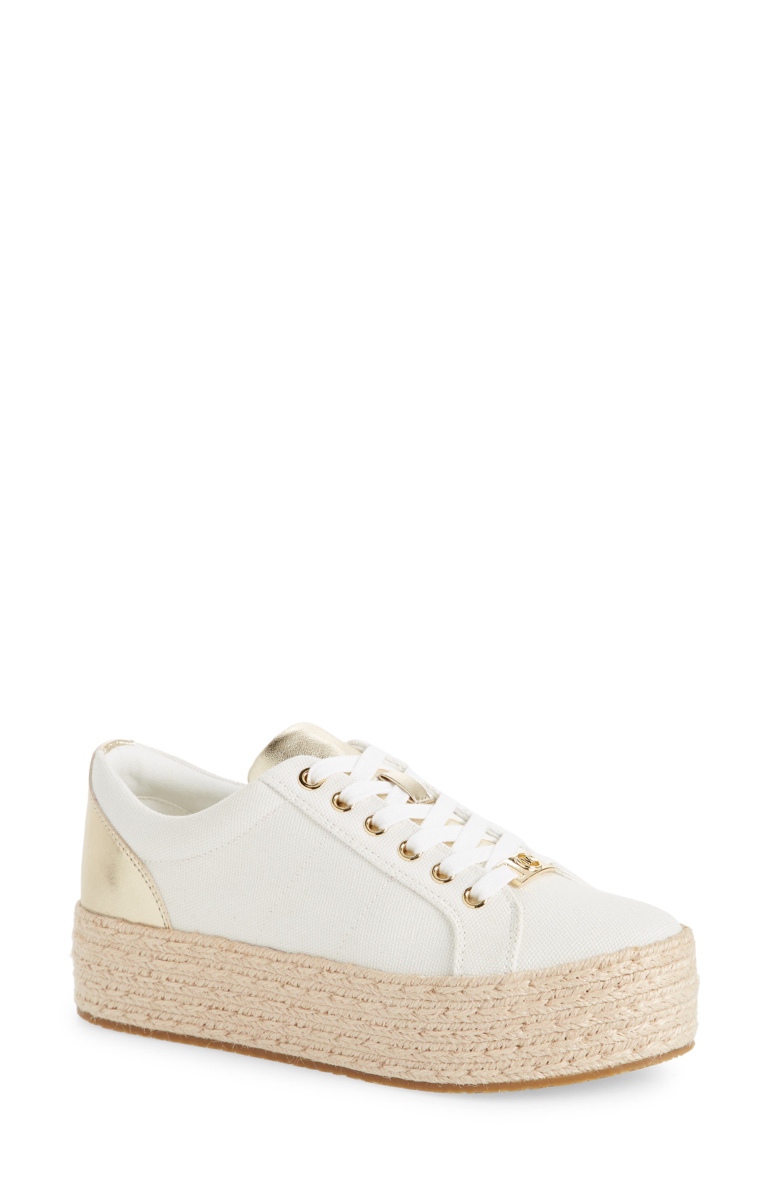 Libby Platform Sneaker, Main, color, ACTIVE CHALK